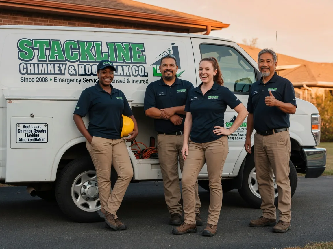 Chimney flashing repair company in Alma, IL